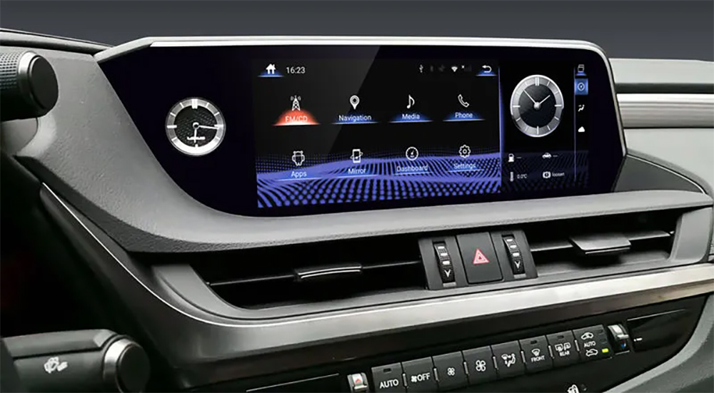 Autoradio écran tactile GPS Android 13.0 et Apple Carplay Lexus ES 300h 350 de 2021 à 2023