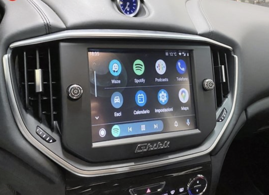 android-auto-sans-fil-maserati