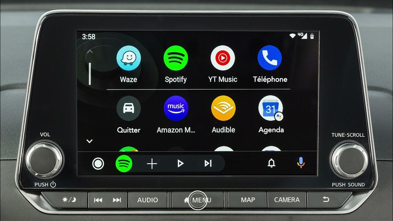 CarPlay Nissan Qashqai Juke X-Trail écran tactile NissanConnect