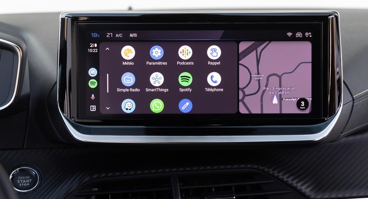 android-auto-sans-fil-peugeot