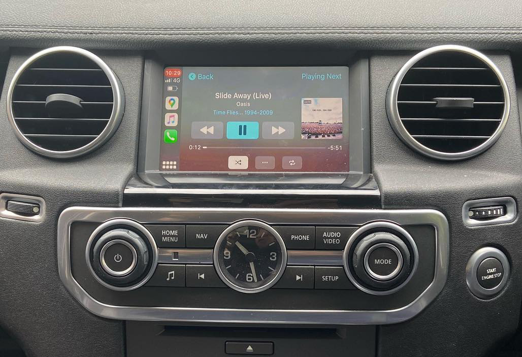 Boîtier CarPlay & Android Auto Sans Fil pour Land Rover Discovery IV (2009-2016) - Compatible Écran d\'Origine