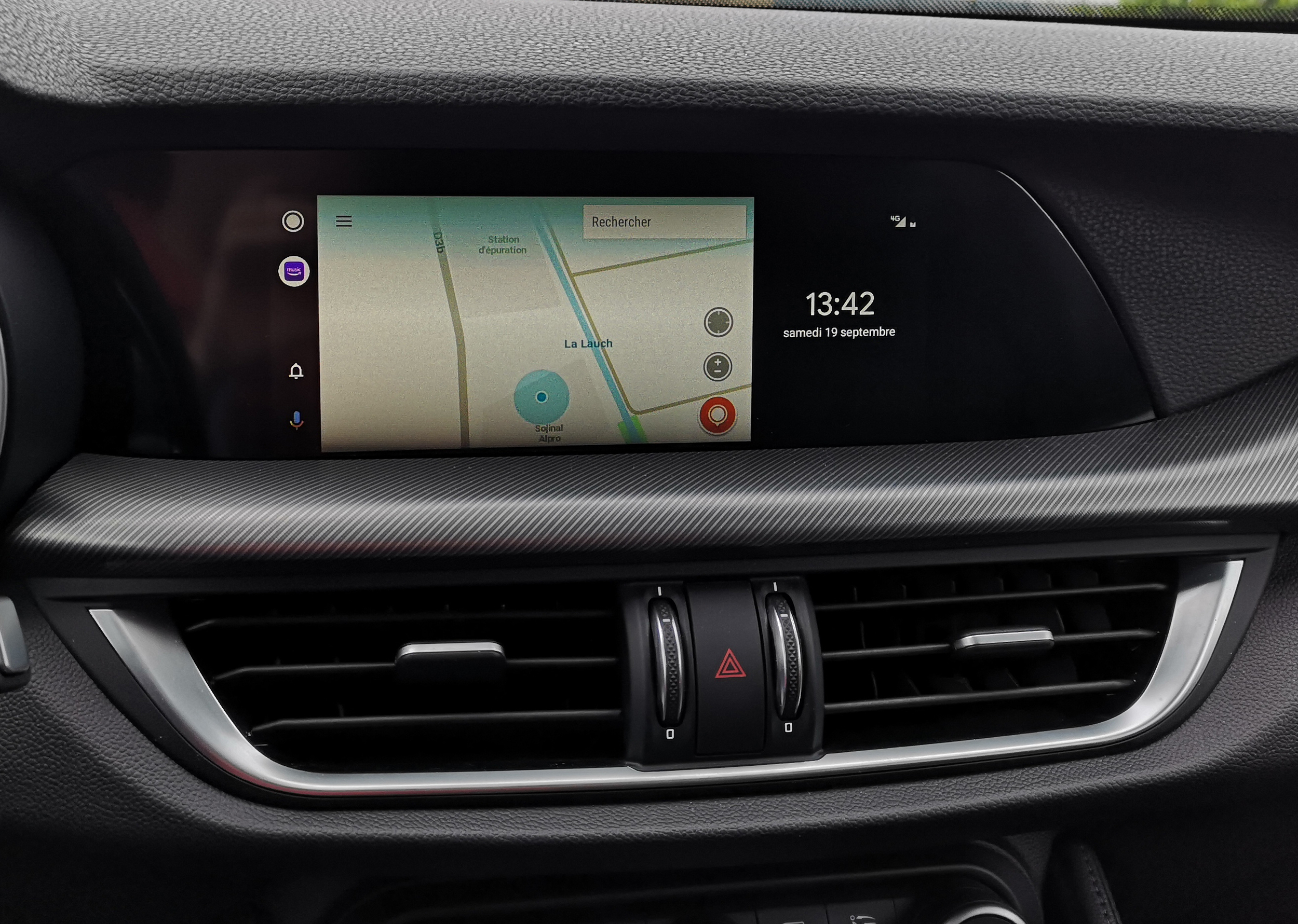 Boîtier CarPlay & Android Auto Sans Fil pour Alfa Romeo Stelvio (2017-2020) - Compatible Écran d\'Origine