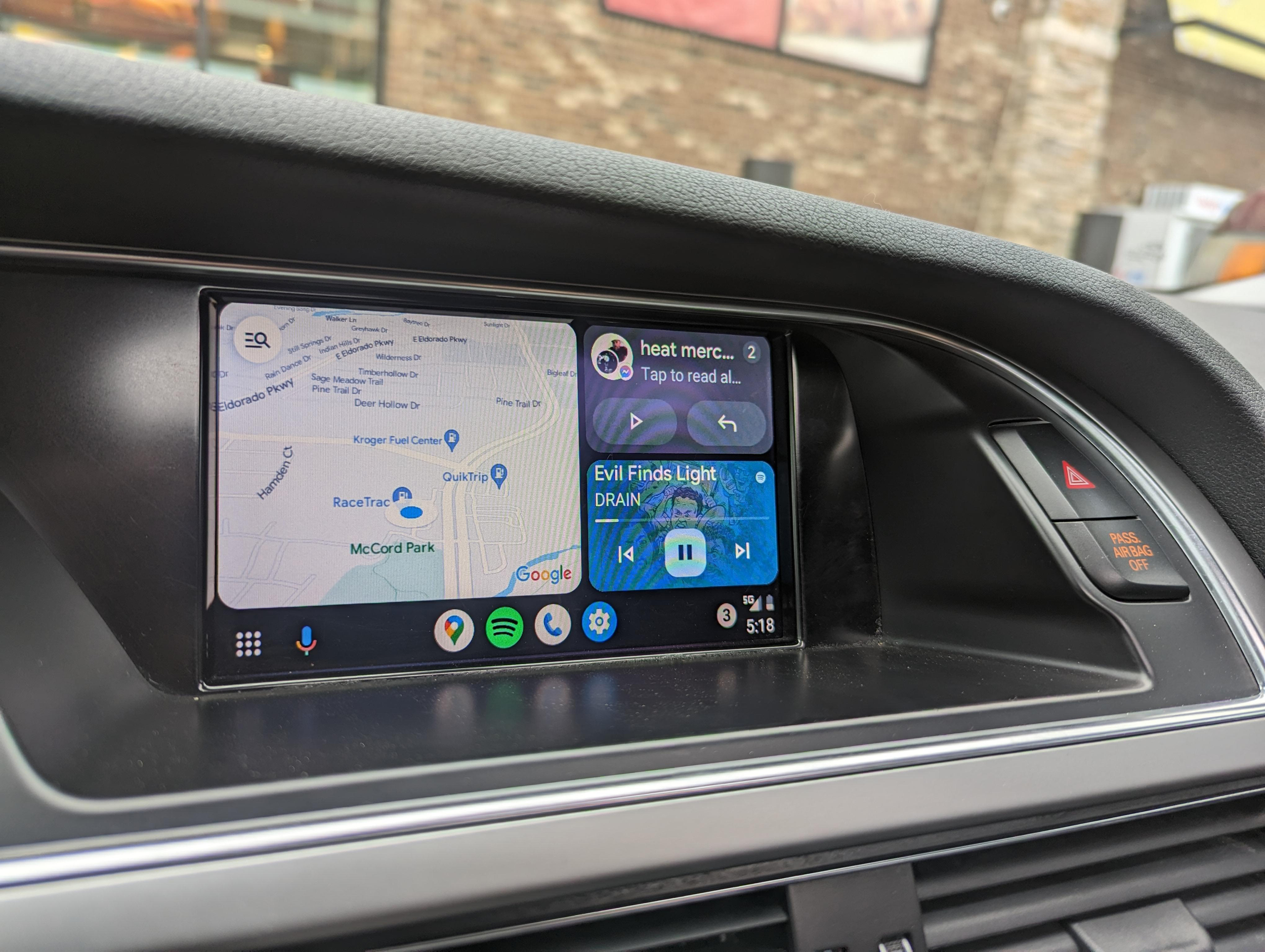 Boîtier CarPlay & Android Auto Sans Fil pour Audi A4 & A5 (2008-2016) - Compatible Écran d\'Origine