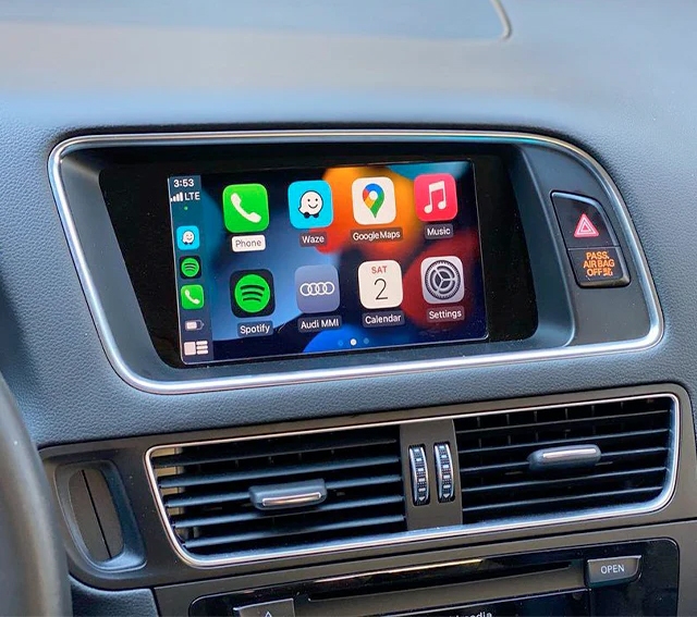 Boîtier CarPlay & Android Auto Sans Fil pour Audi Q5 (2009-2017) - Compatible Écran d\'Origine