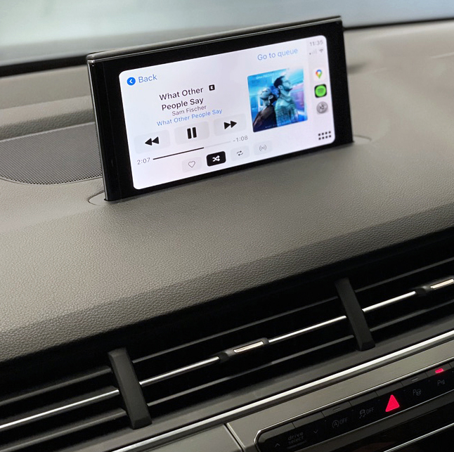 Boîtier CarPlay & Android Auto Sans Fil pour Audi Q7 (2015-2019) - Compatible Écran d\'Origine