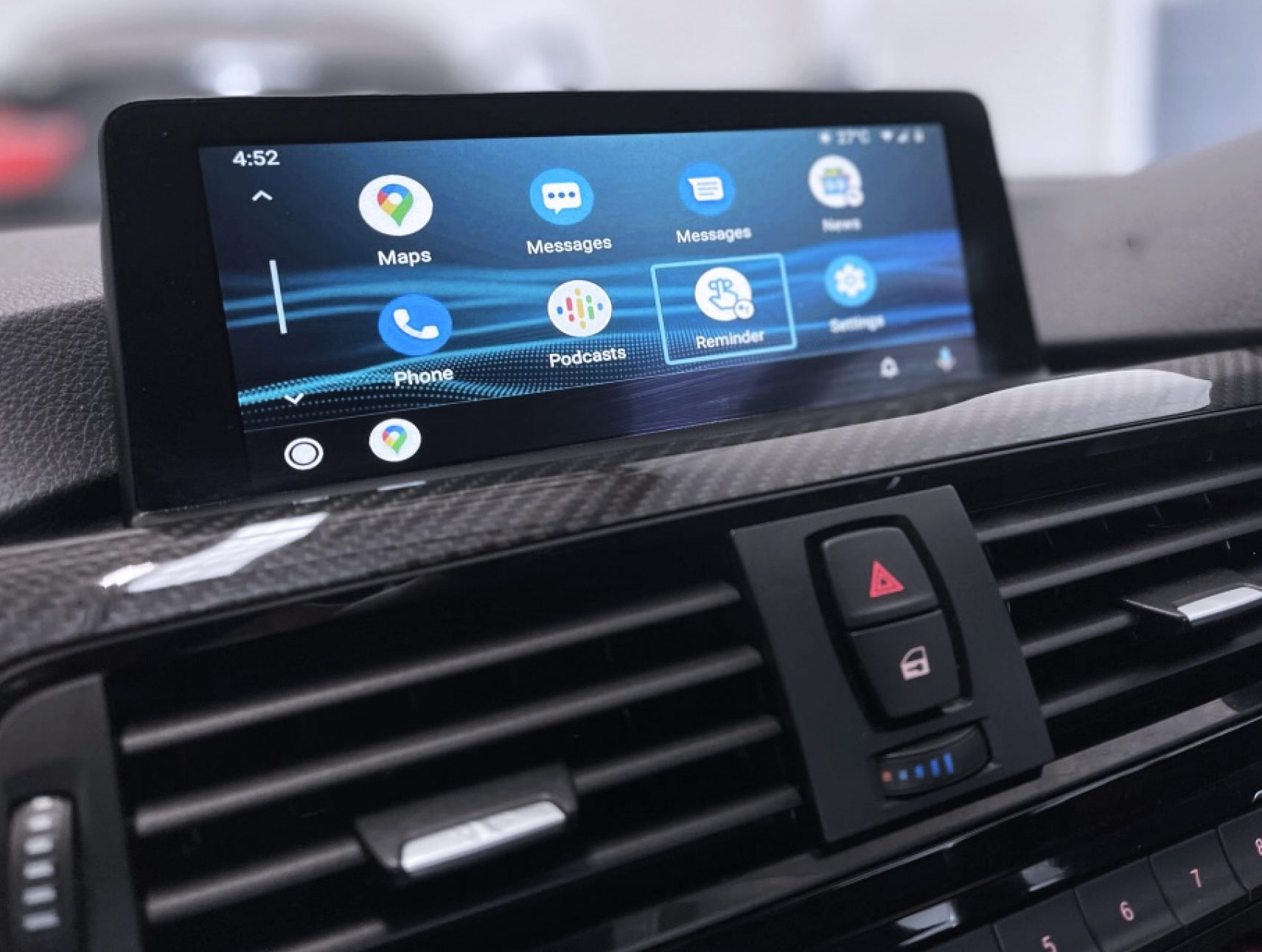 Boîtier CarPlay & Android Auto Sans Fil pour BMW Série 3 F30 & Série 4 (2012-2020) - Compatible Écran d\'Origine