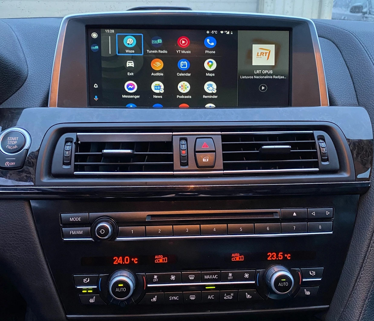 Boîtier CarPlay & Android Auto Sans Fil pour BMW Série 6 F06/F12 (2011-2017) - Compatible Écran d\'Origine