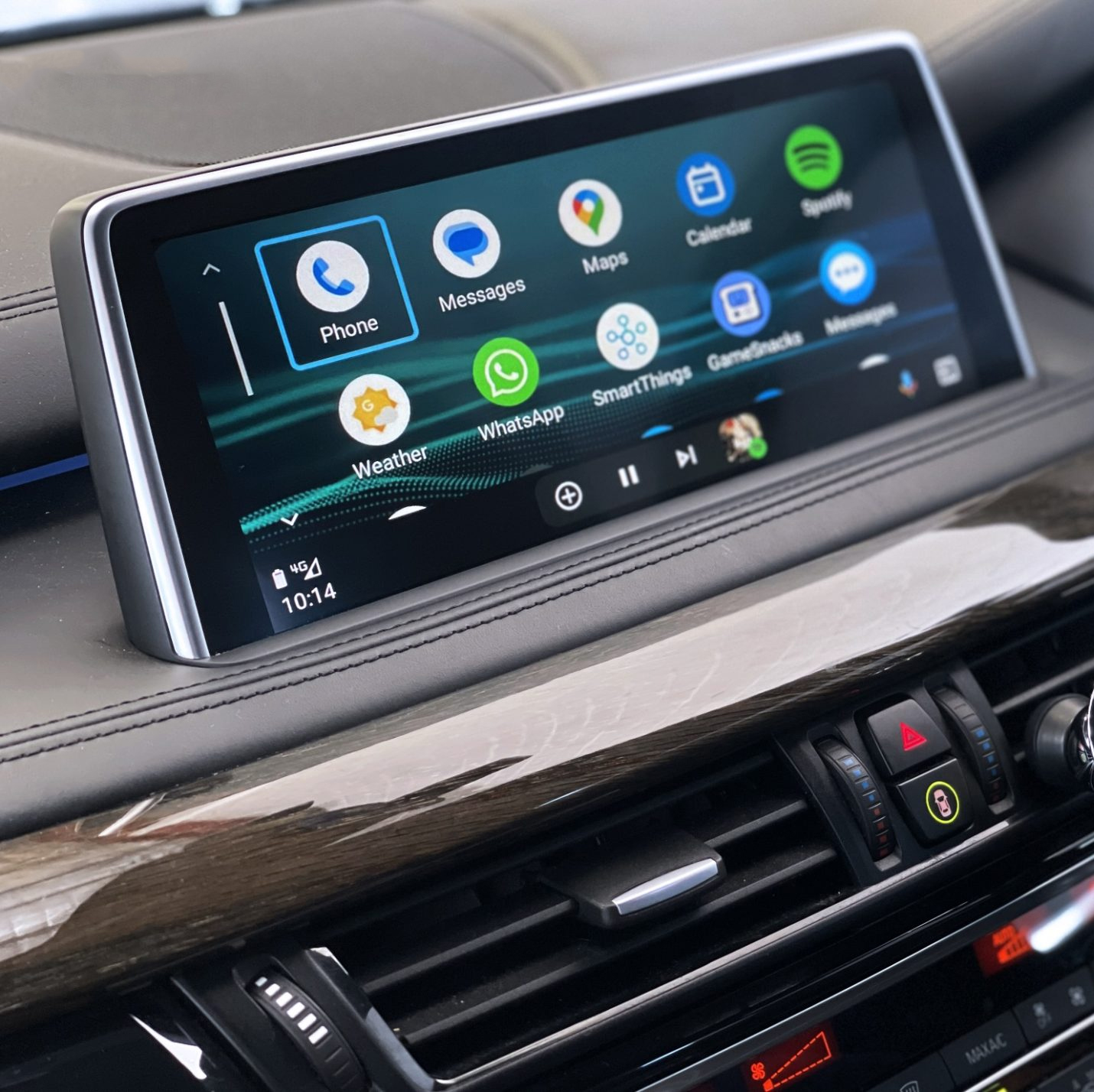 Boîtier CarPlay & Android Auto Sans Fil pour BMW X5 & X6 (2014-2020) - Compatible Écran d\'Origine
