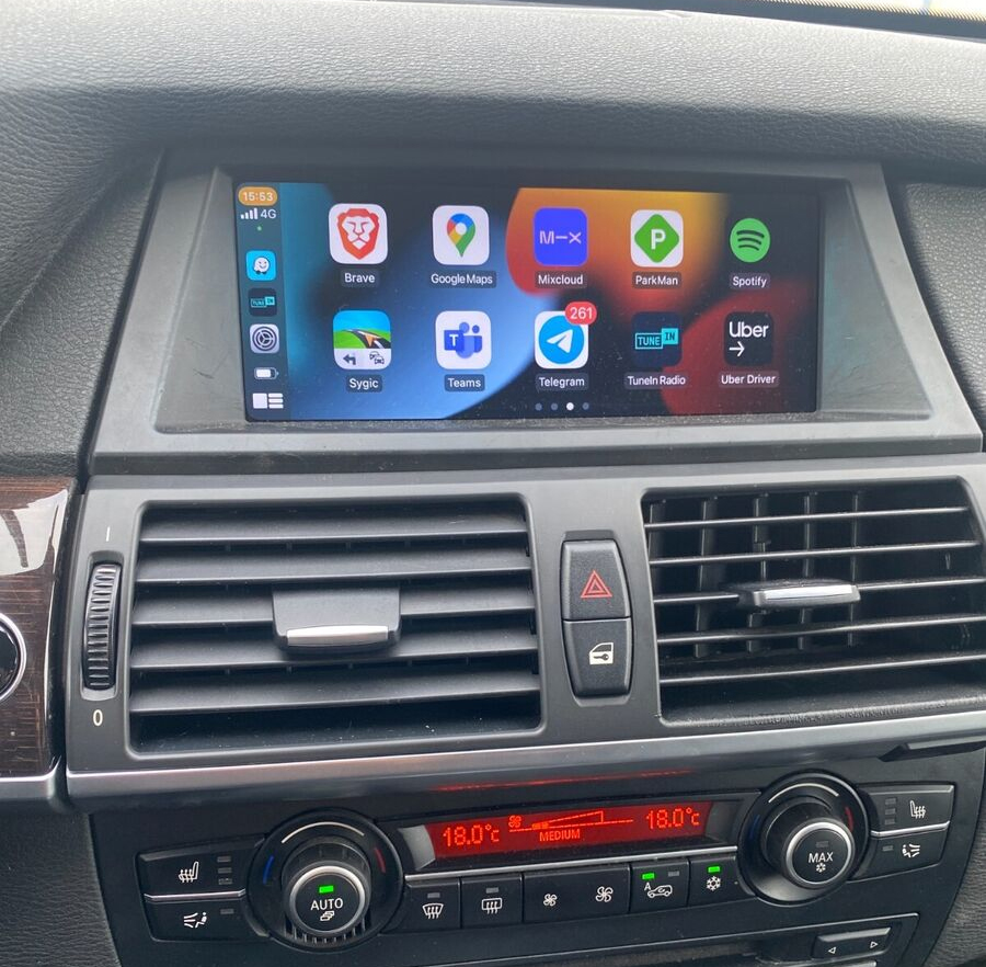 BMW X5 E70 & X6 E71 (2007-2013) | CarPlay Sans Fil