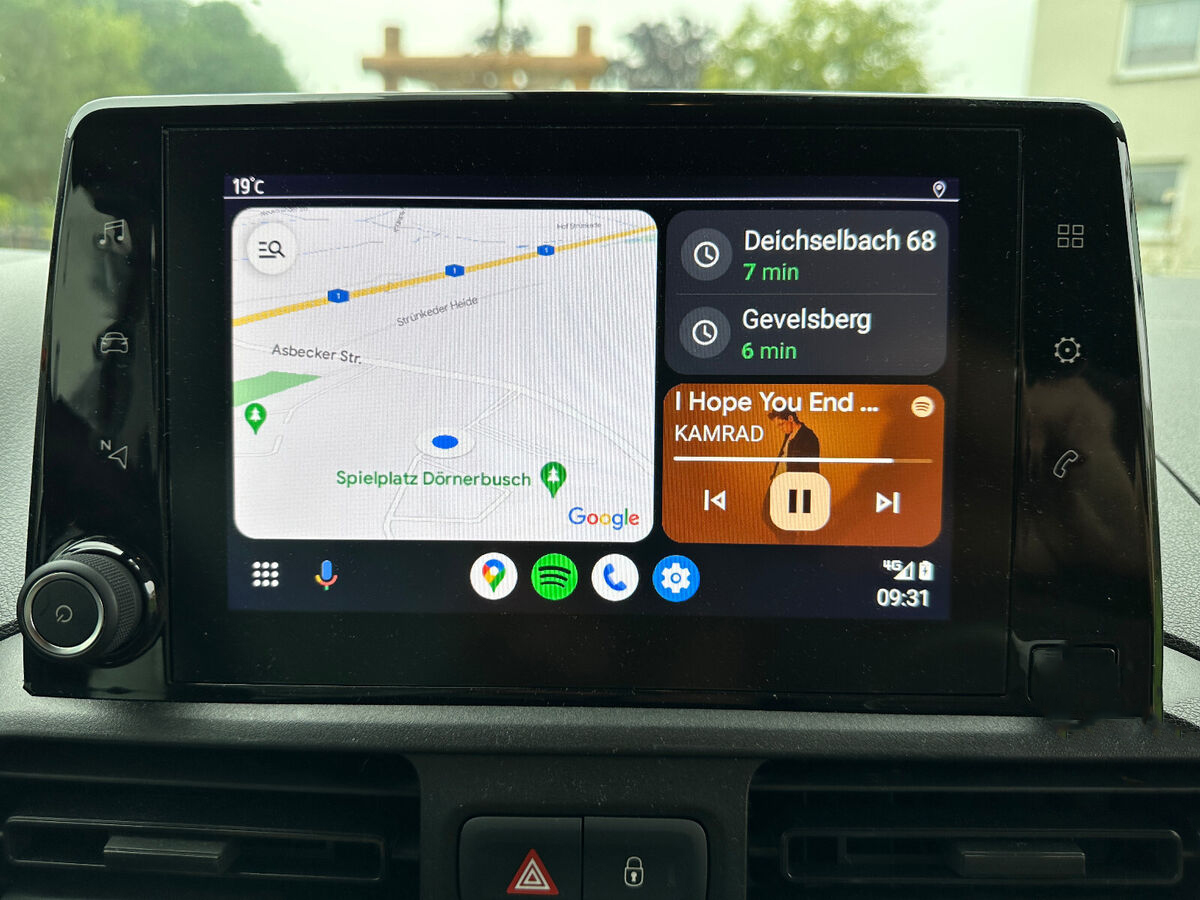 Boîtier CarPlay & Android Auto Sans Fil pour Citroën Berlingo (depuis 2018) - Compatible Écran d\'Origine