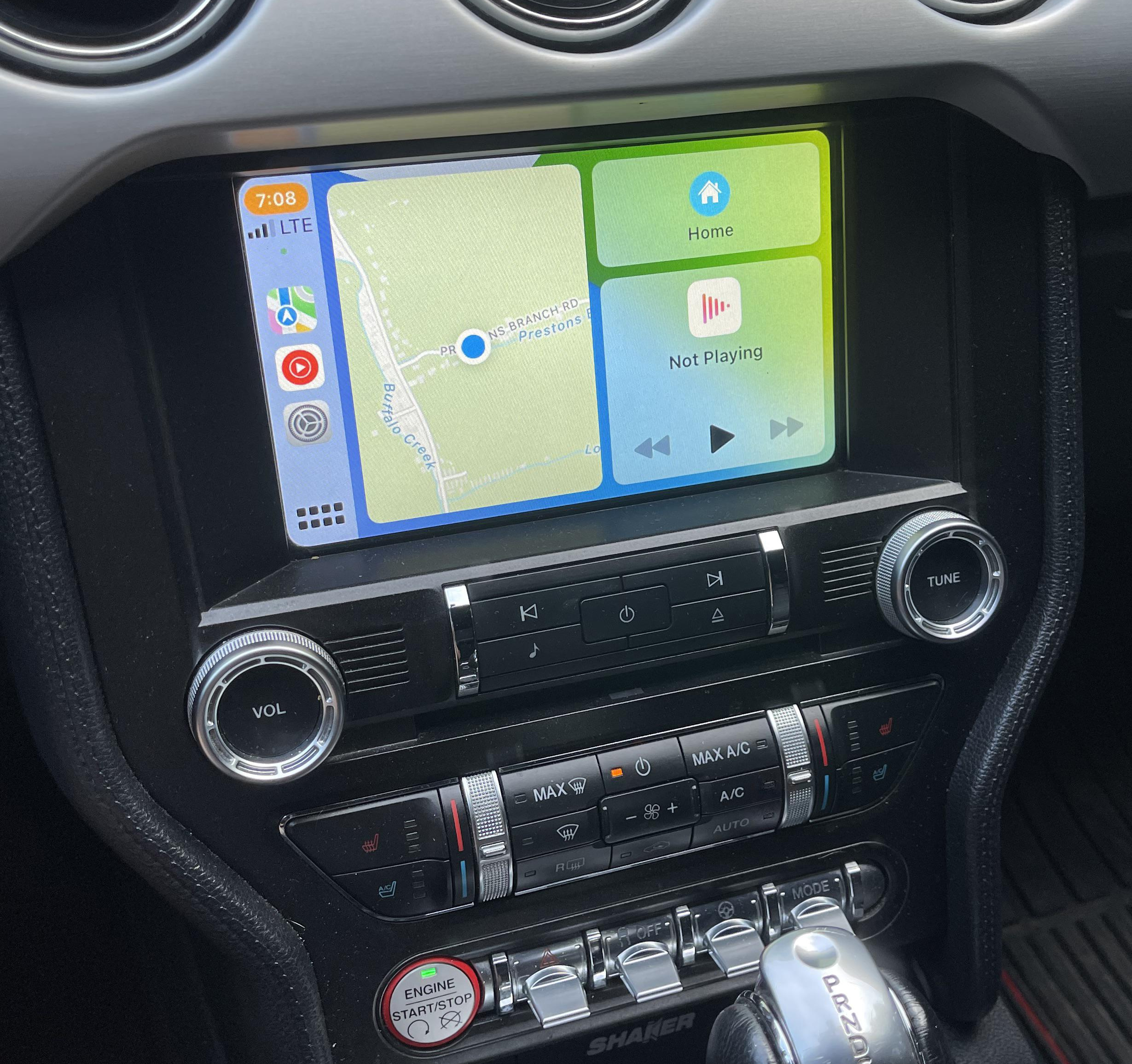 Boîtier CarPlay & Android Auto Sans Fil pour Ford Mustang (2015-2022) - Compatible Écran d\'Origine SYNC2