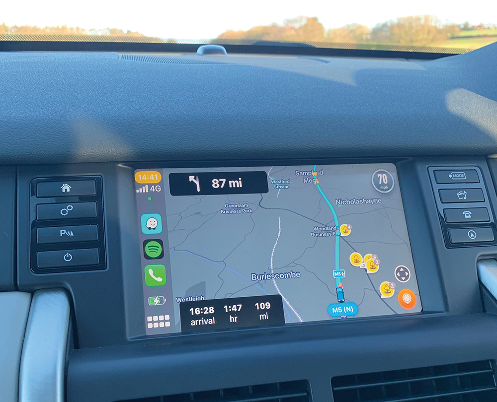 Boîtier CarPlay & Android Auto Sans Fil pour Land Rover Discovery Sport (2015-2019) - Compatible Écran d\'Origine
