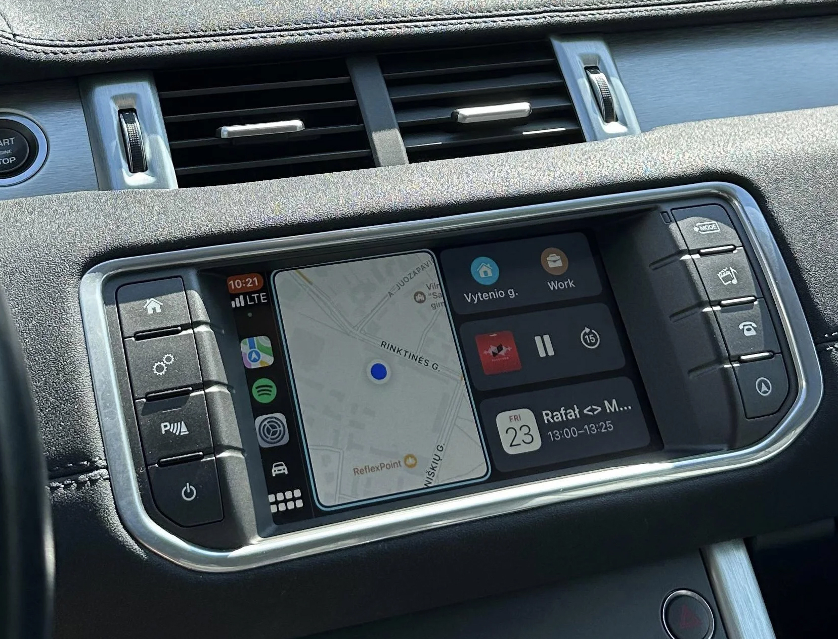 Boîtier CarPlay & Android Auto Sans Fil pour Range Rover Evoque (2011-2018) - Compatible Écran d\'Origine