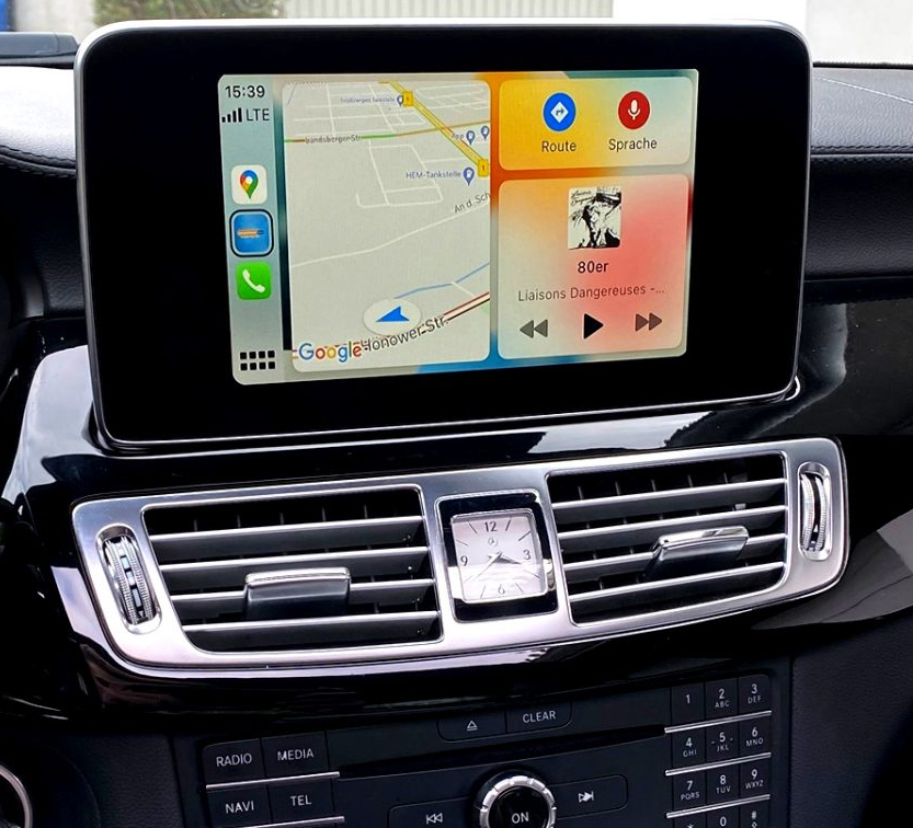 Boîtier CarPlay & Android Auto Sans Fil pour Mercedes CLS (2014-2018) - Compatible Écran d\'Origine