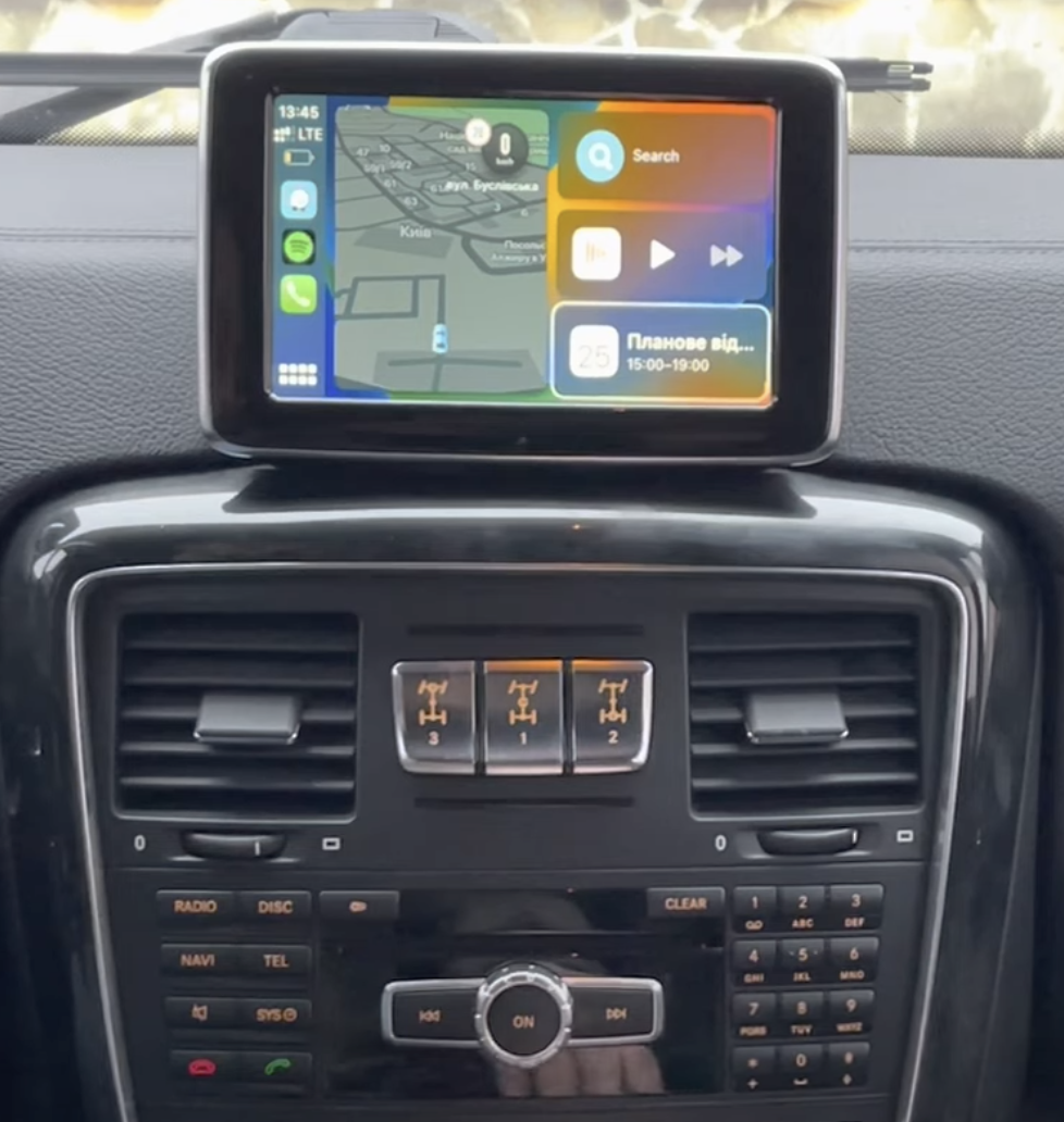 Boîtier CarPlay & Android Auto Sans Fil pour Mercedes Classe G W463 (2012-2018) - Compatible Écran d\'Origine
