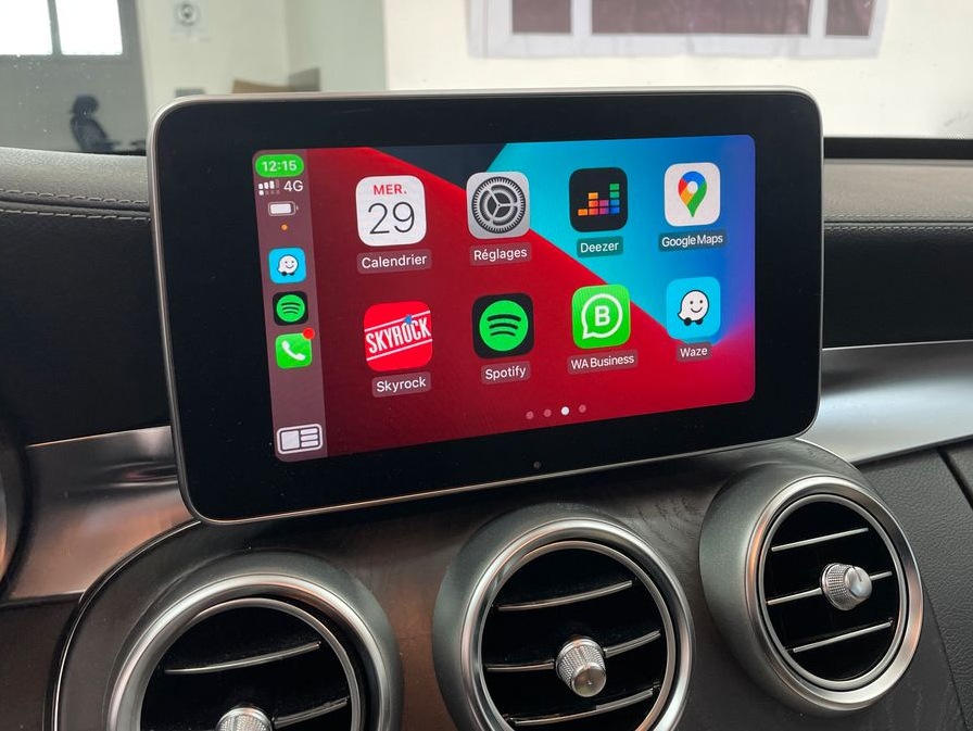 Boîtier CarPlay & Android Auto Sans Fil pour Mercedes CLA, GLA & Classe A (2013-2019) - Compatible Écran d\'Origine