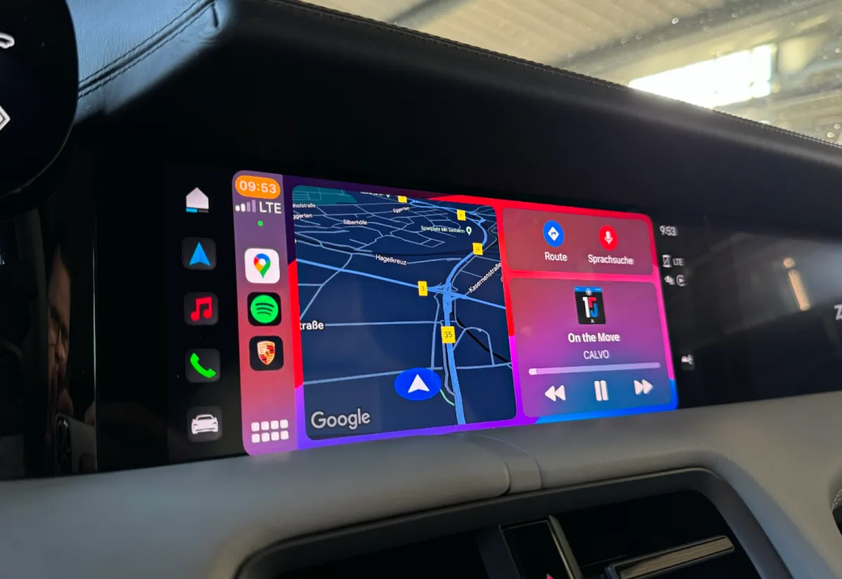 Boîtier CarPlay & Android Auto Sans Fil pour Porsche Panamera (2018-2022) - Compatible Écran d\'Origine
