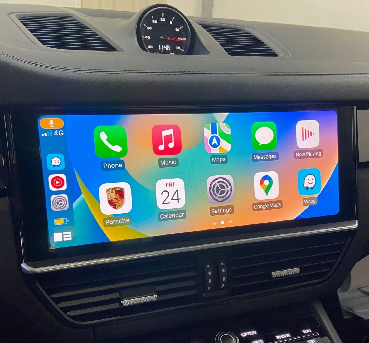Boîtier CarPlay & Android Auto Sans Fil pour Porsche Cayenne (2019-2021) - Compatible Écran d\'Origine
