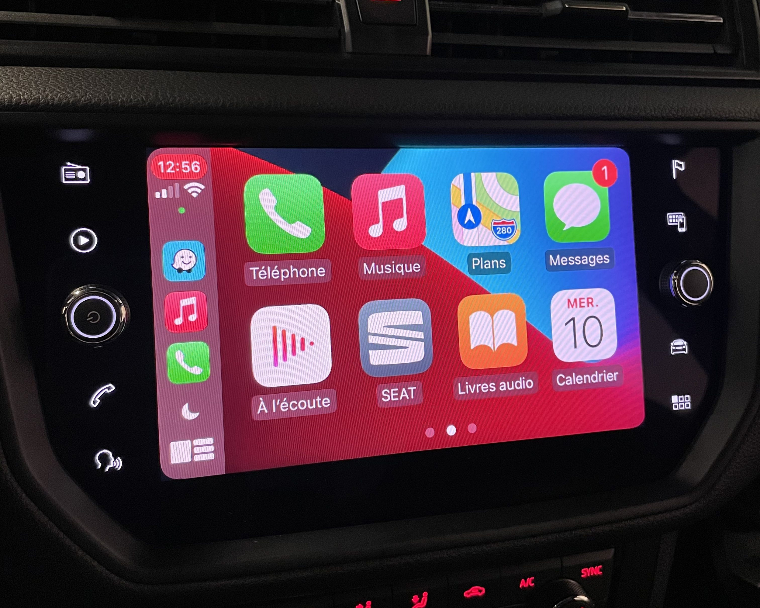 Boîtier CarPlay & Android Auto Sans Fil pour Seat Ibiza (2017-2023) & Arona (2017-2021) - Compatible Écran d\'Origine