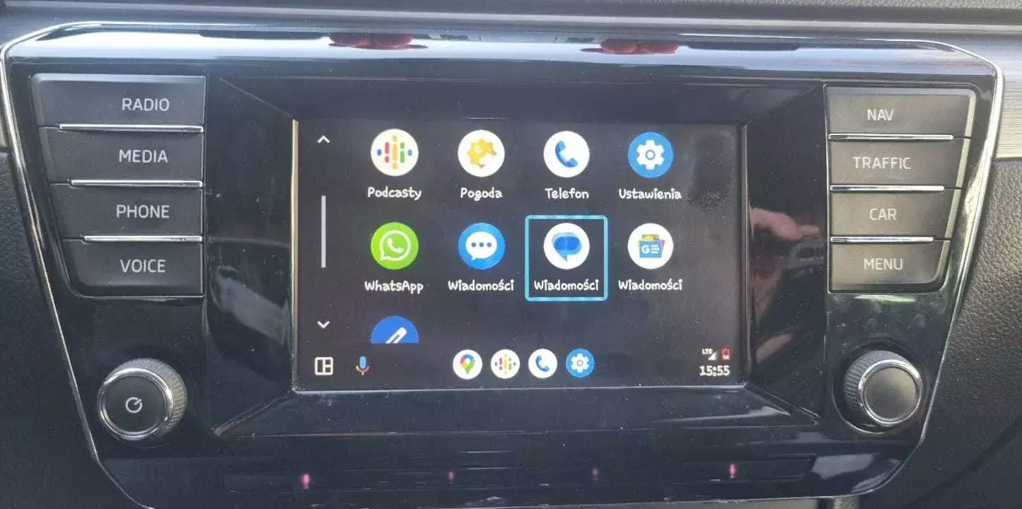 Android Auto Skoda Superb écran Amundsen SmartLink
