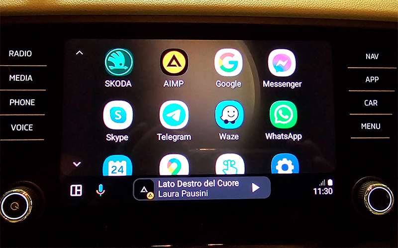 Boîtier CarPlay & Android Auto Sans Fil pour Skoda Kodiaq (2017-2023) - Compatible Écran d\'Origine