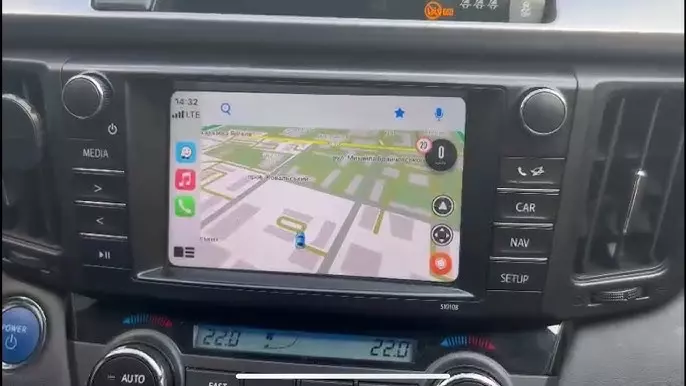 CarPlay Toyota RAV4 écran Touch & Go 9 pouces
