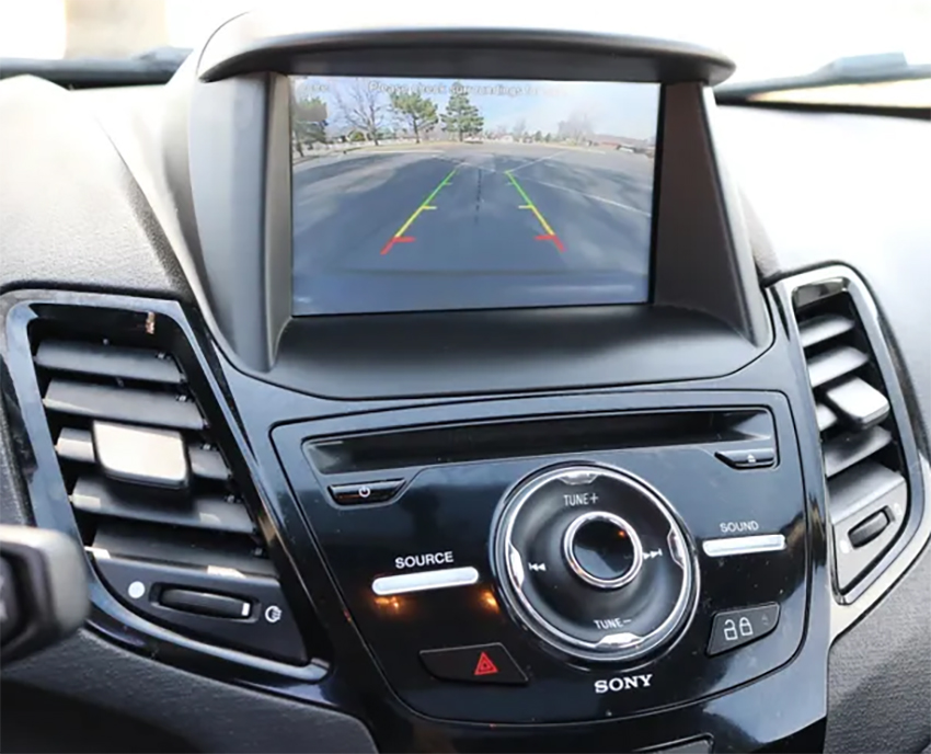 Interface Multimédia vidéo pour caméra compatible Ford Fiesta de 2012 à 2016
