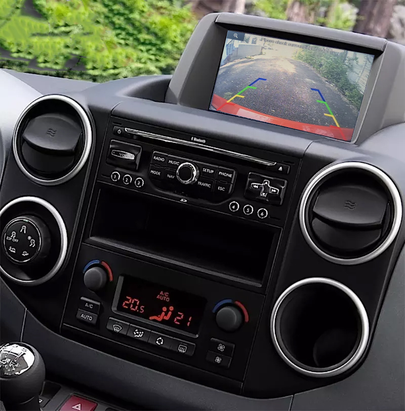 Interface Multimédia vidéo pour caméra compatible Peugeot Partner de 2008 à 2015