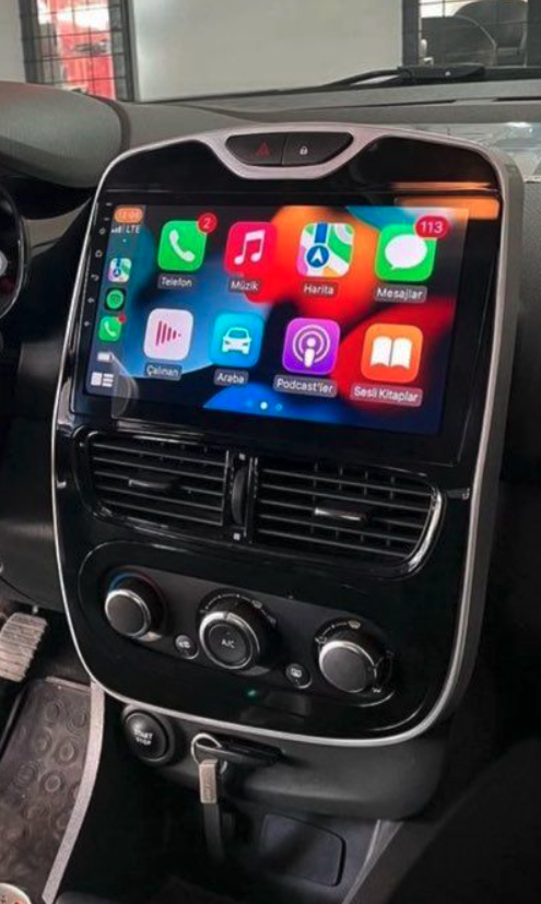 Autoradio Android 12.0 GPS Carplay et Android Auto, Renault Clio 4 de 2012 à 2020