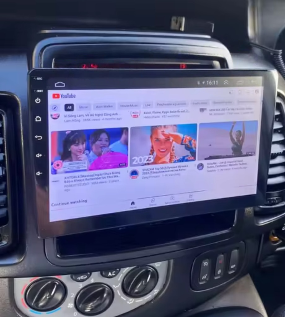 Autoradio Carplay GPS écran tactile QLED Android Auto Nissan Primastar de 2007 à 2014
