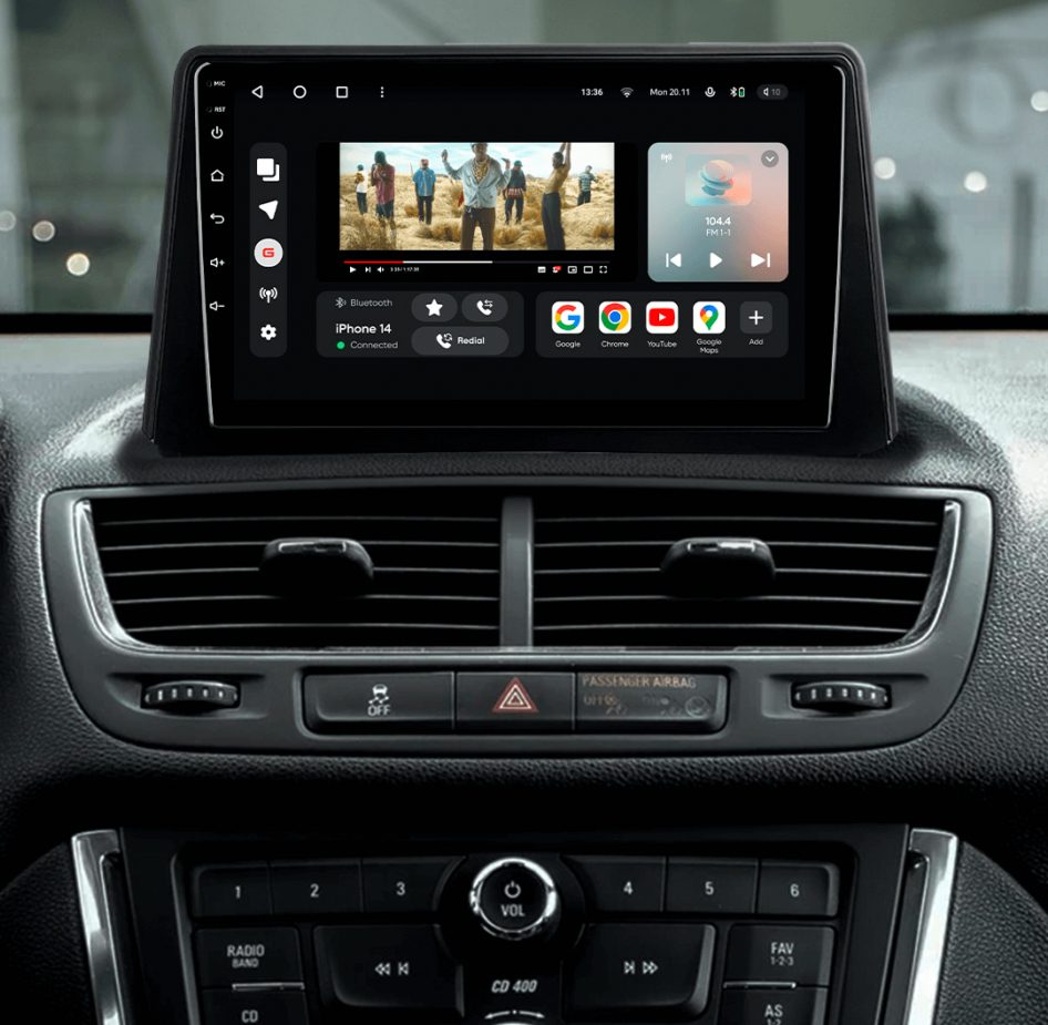 Alpine GPS Autoradio Navigation Opel Mokka | Cartographie Précise