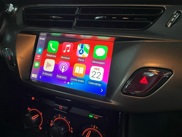Autoradio Android 13.0 GPS Carplay et Android Auto, Citroën C3 et DS3 de 2009 à 2016