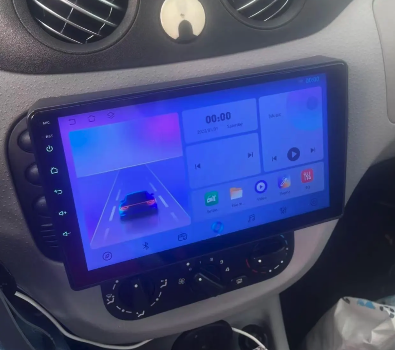Autoradio Android 12.0 GPS Carplay et Android Auto, Citroën C2 et C3 de 2003 à 2010