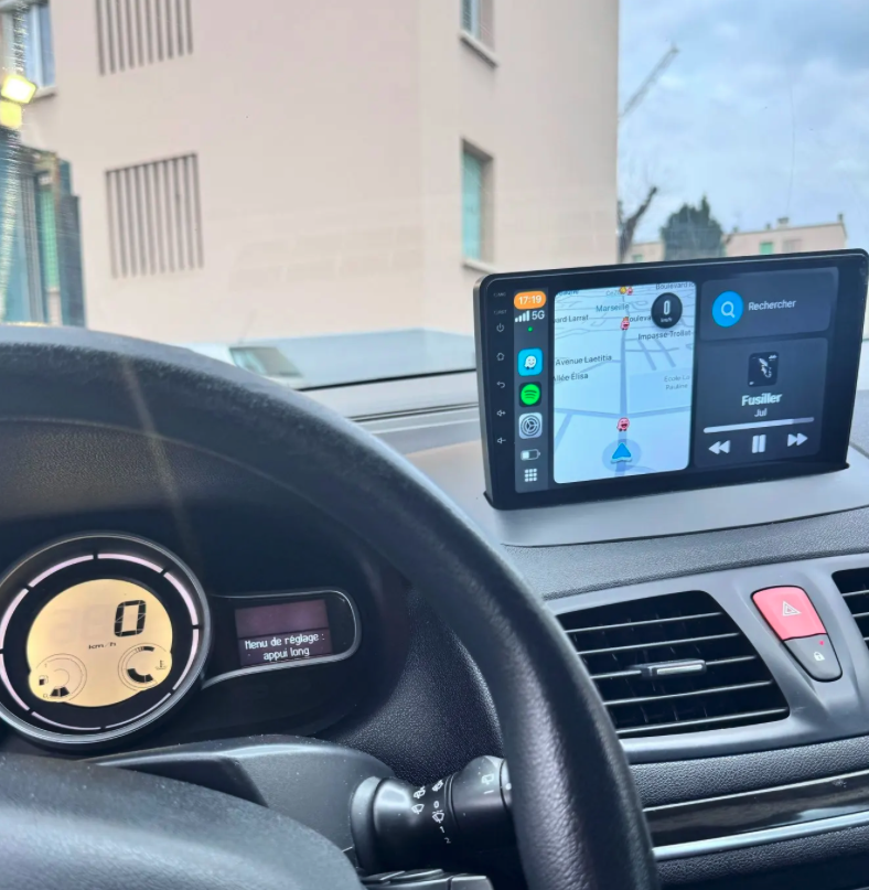Autoradio Android 12.0 GPS Carplay et Android Auto, Renault Megane 3 de 2008 à 2016
