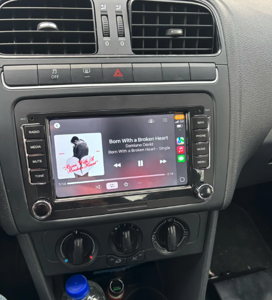 Autoradio Android 13.0 GPS Carplay et Android Auto, Volkswagen Polo, Golf, Tiguan...