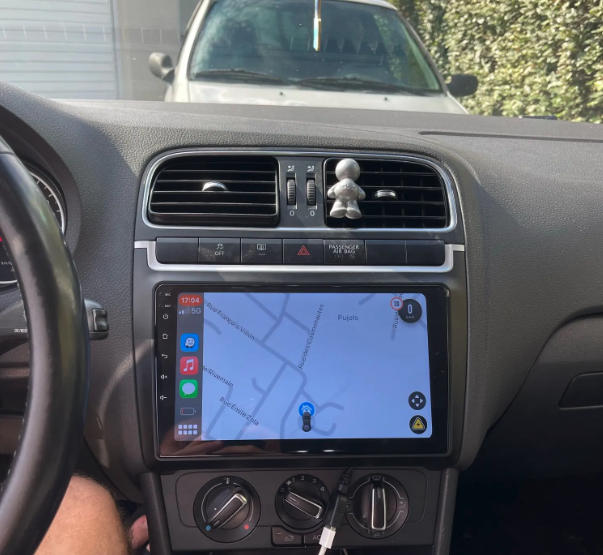Autoradio Android 13.0 GPS Carplay et Android Auto, Volkswagen Polo de 2009 à 2020