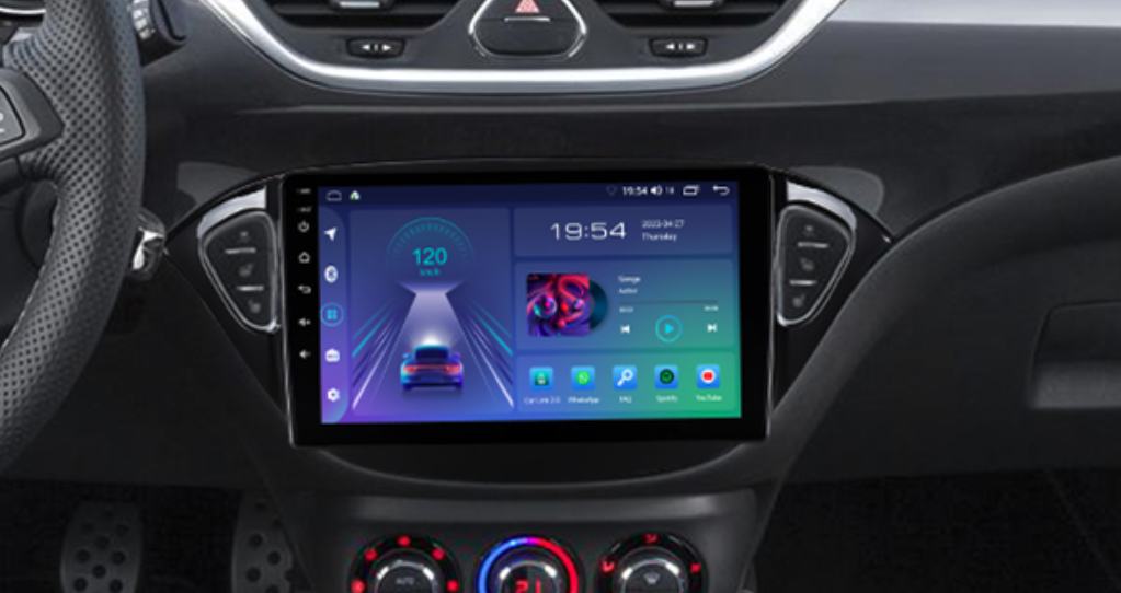Autoradio Android 13.0 GPS Carplay et Android Auto, Opel Corsa et Adam de 2013 à 2019