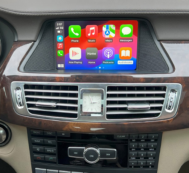 Boîtier CarPlay & Android Auto Sans Fil pour Mercedes CLS (2011-2014) - Compatible Écran d\'Origine