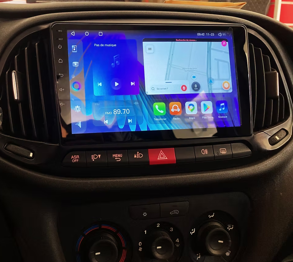Autoradio Carplay GPS écran tactile QLED Android Auto Opel Combo de 2015 à 2019