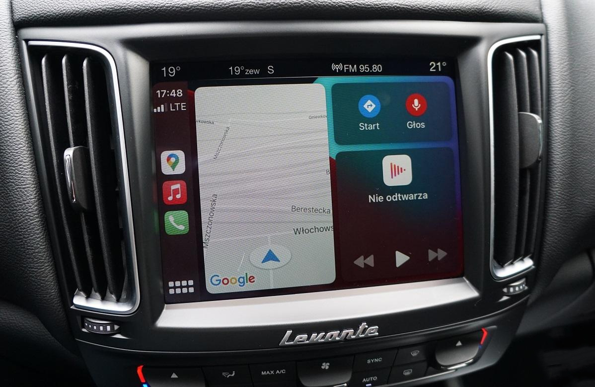 Autoradio tactile GPS Android 14.0 et Apple Carplay Maserati Levante 2017 à 2023