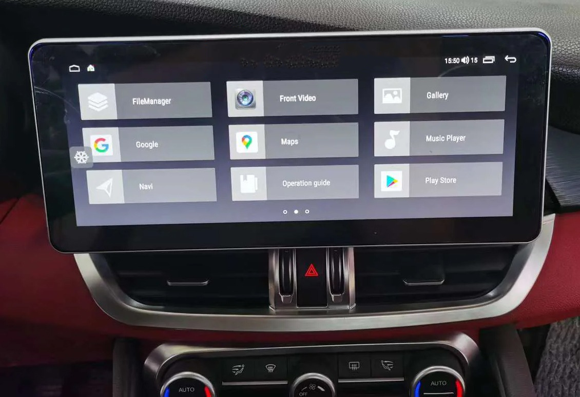 Autoradio tactile GPS Android 14.0 et Apple Carplay Alfa Romeo Giulia de 2016 à 2024