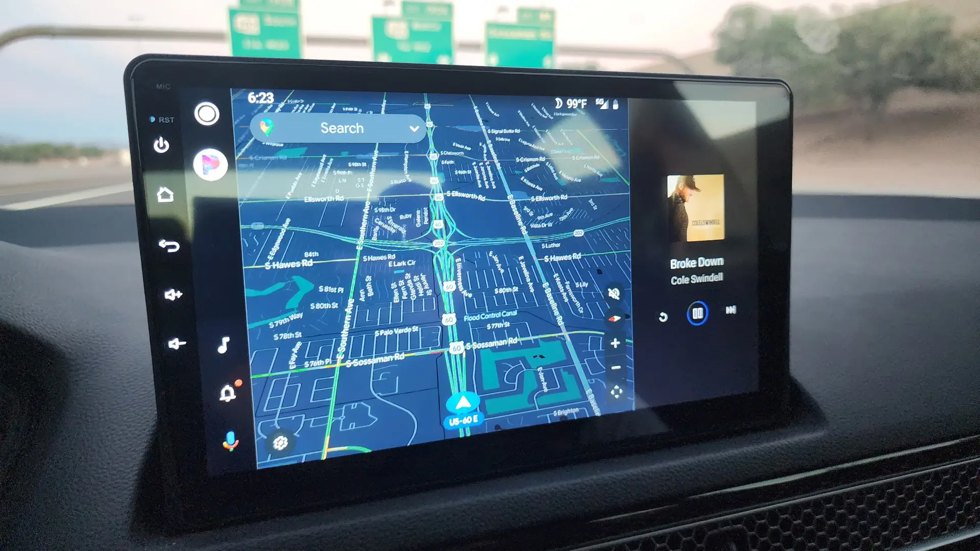 Autoradio Carplay GPS écran tactile QLED Android Auto Honda Civic depuis 2022