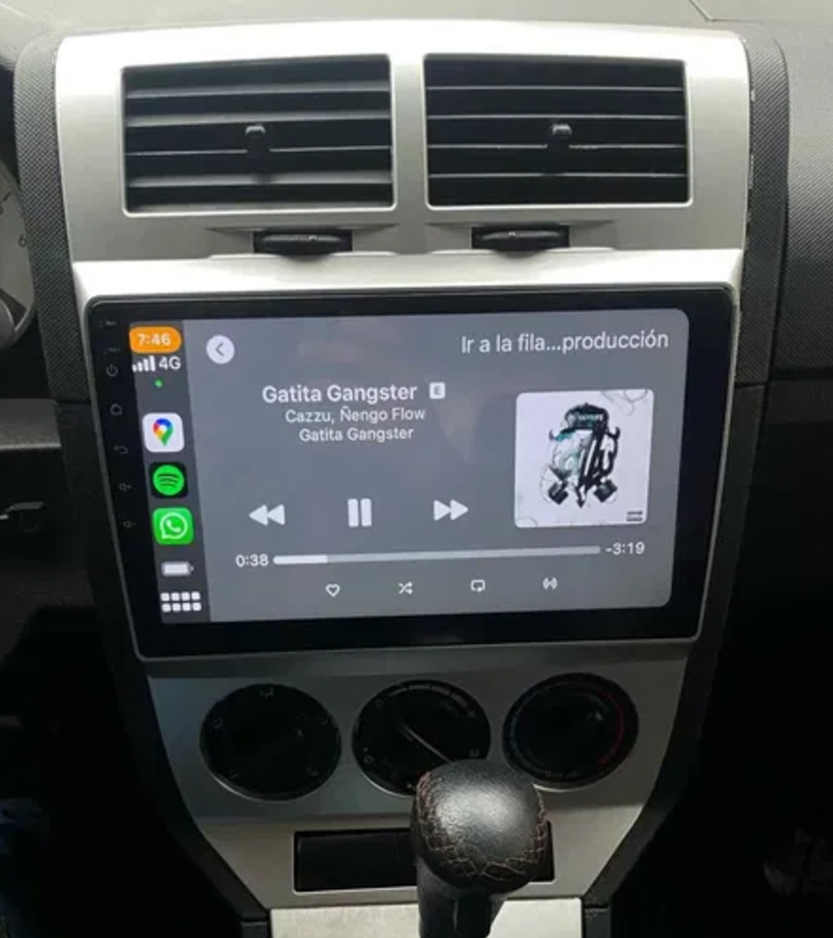 Autoradio Carplay GPS écran tactile QLED Android Auto Dodge Caliber de 2007 à 2012