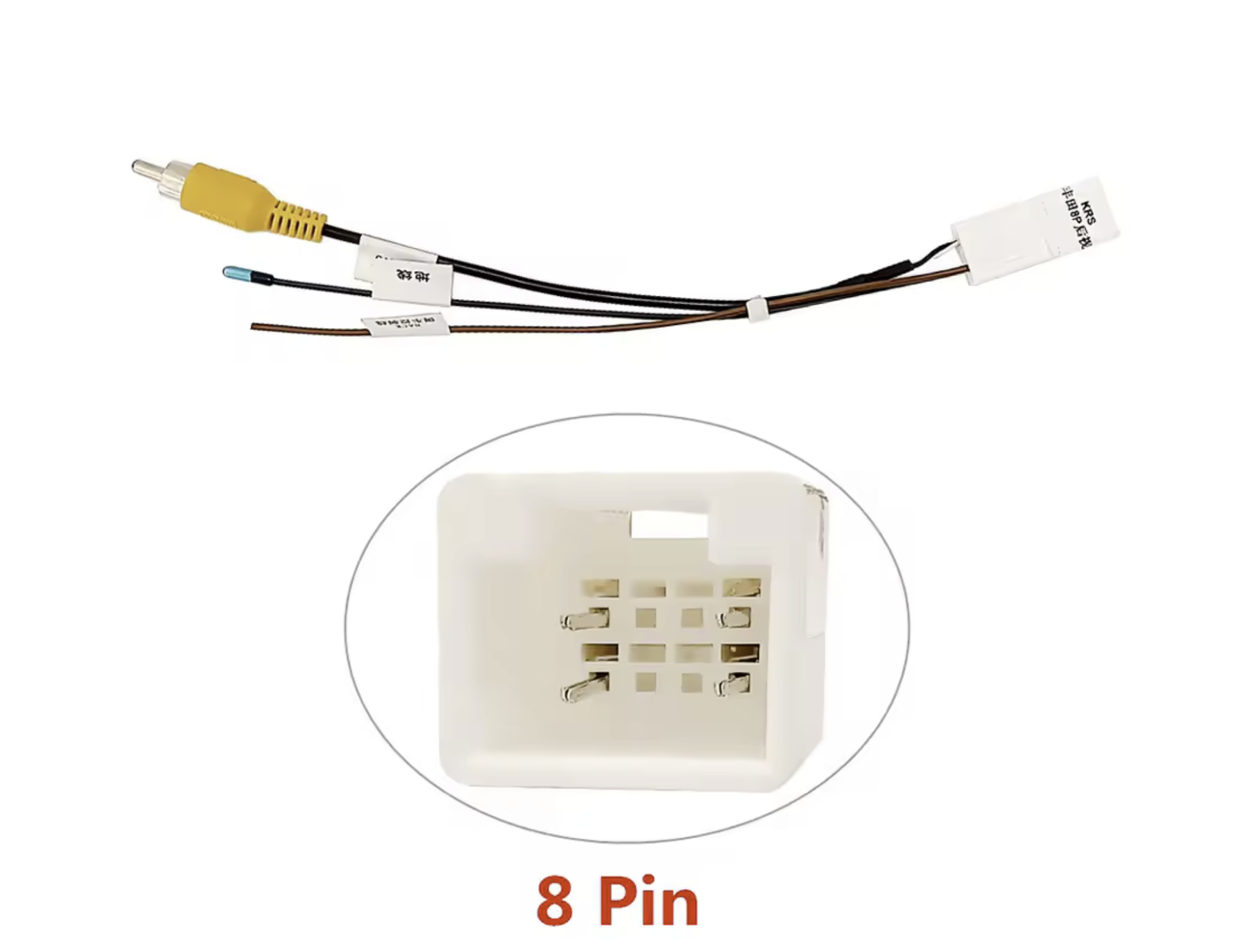 Adaptateur de récupération caméra de recul origine pour Toyota