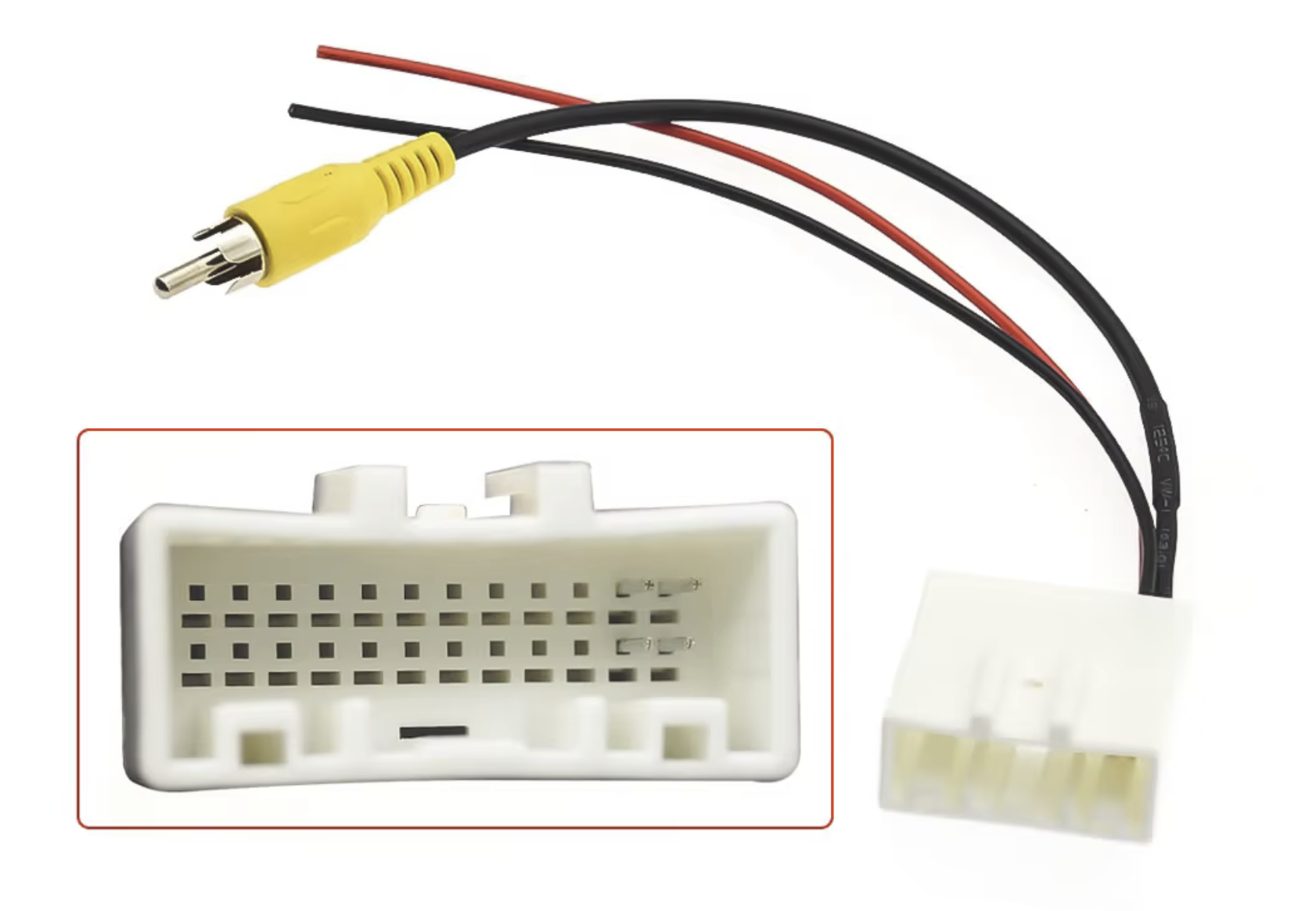 Adaptateur de récupération caméra de recul origine pour Nissan