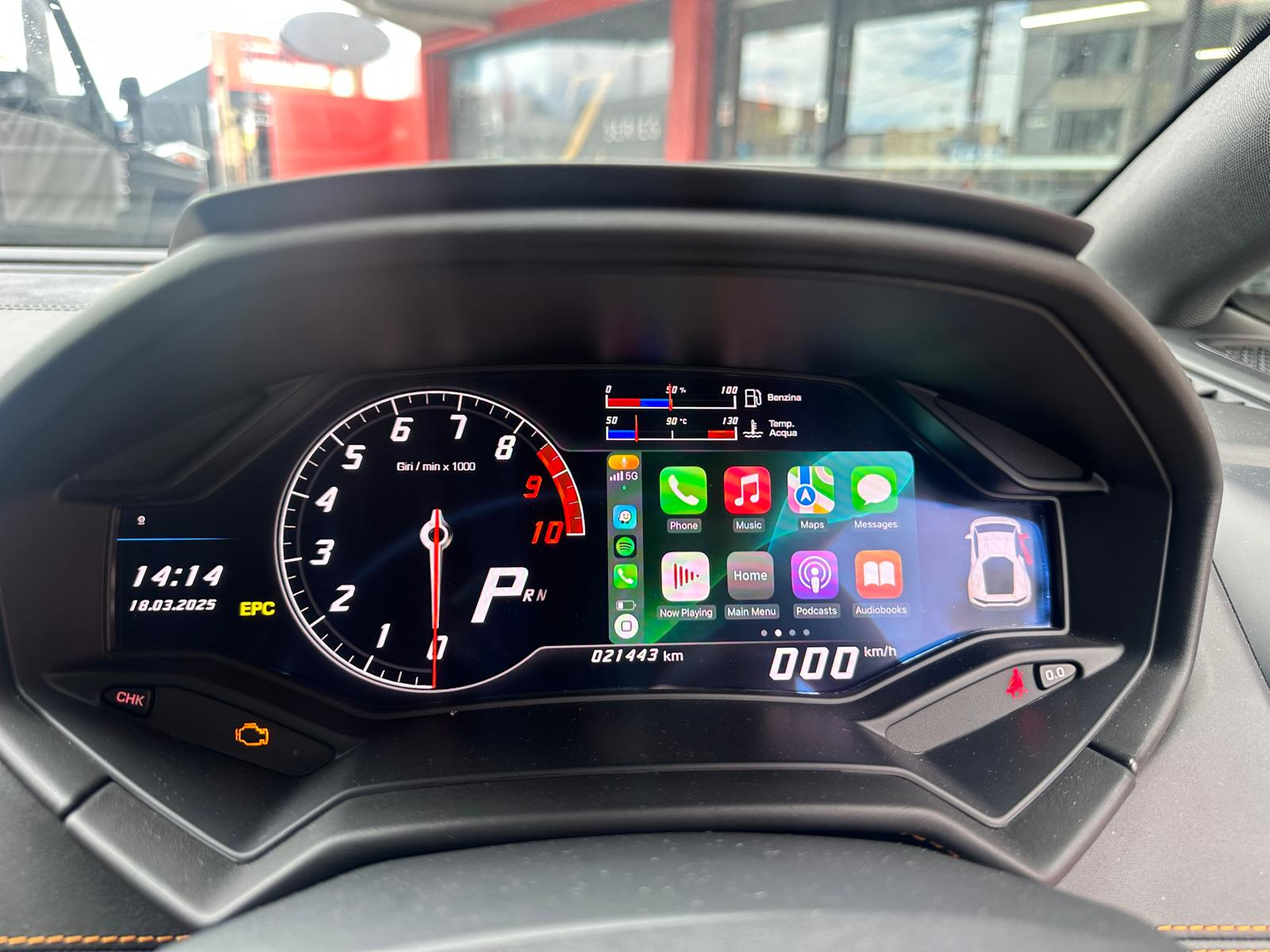 Boîtier CarPlay & Android Auto Sans Fil pour Lamborghini Huracan (2014-2020) - Compatible Écran d\'Origine