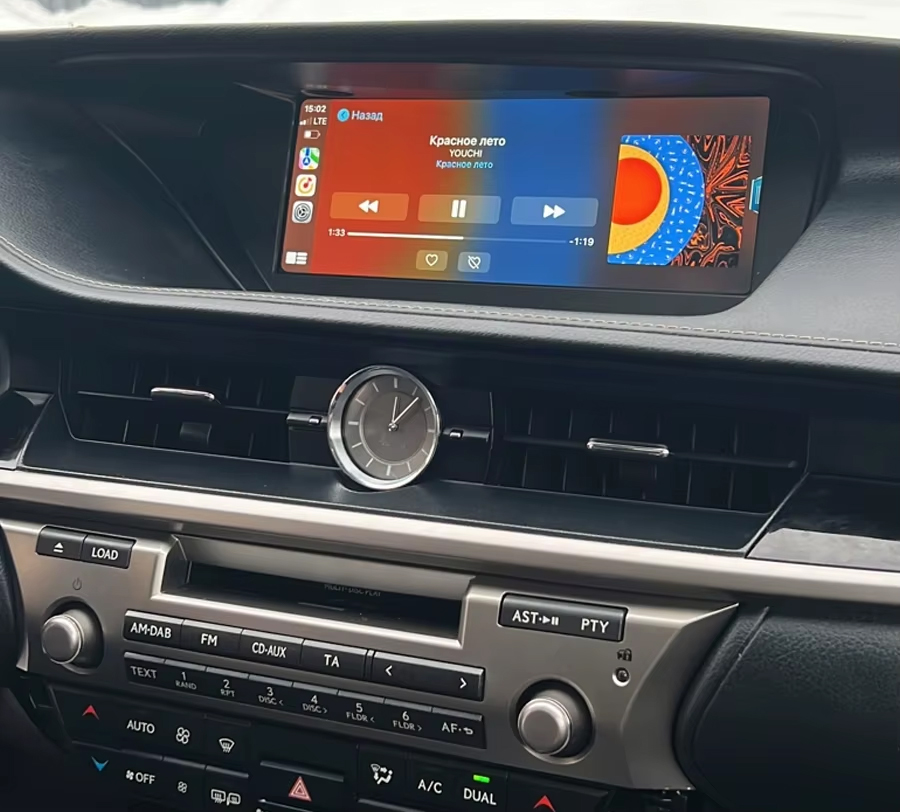 Boîtier CarPlay & Android Auto Sans Fil ES 300h (hybride), ES 350 (essence) de 2014 à 2017 - Compatible Écran d\'Origine