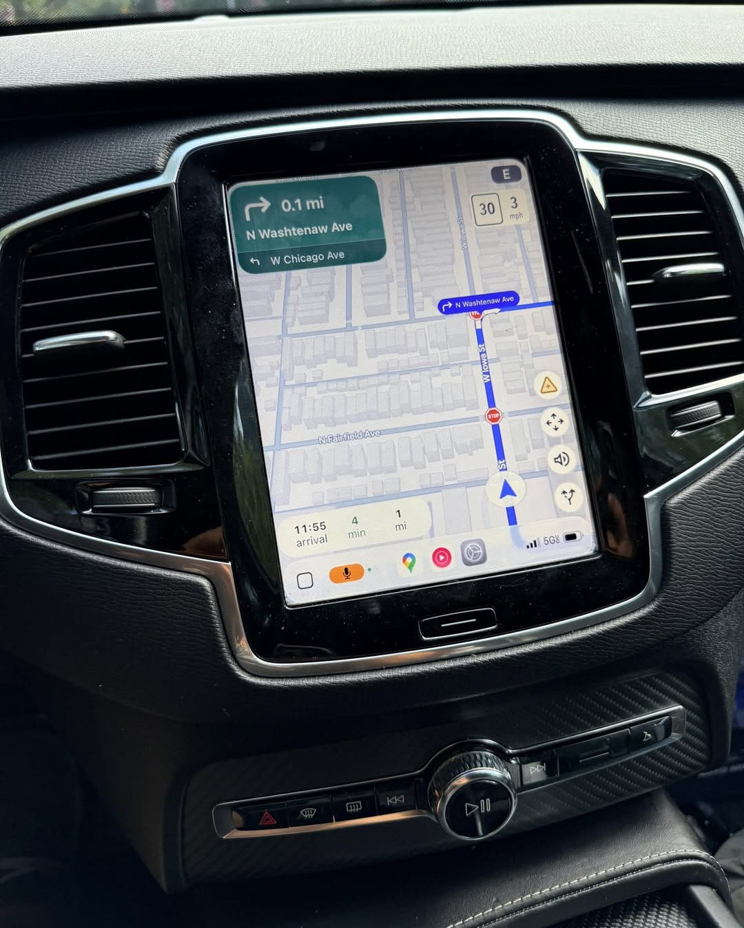 Boîtier CarPlay & Android Auto Sans Fil pour Volvo XC90 (2018-2022) - Compatible Écran d\'Origine