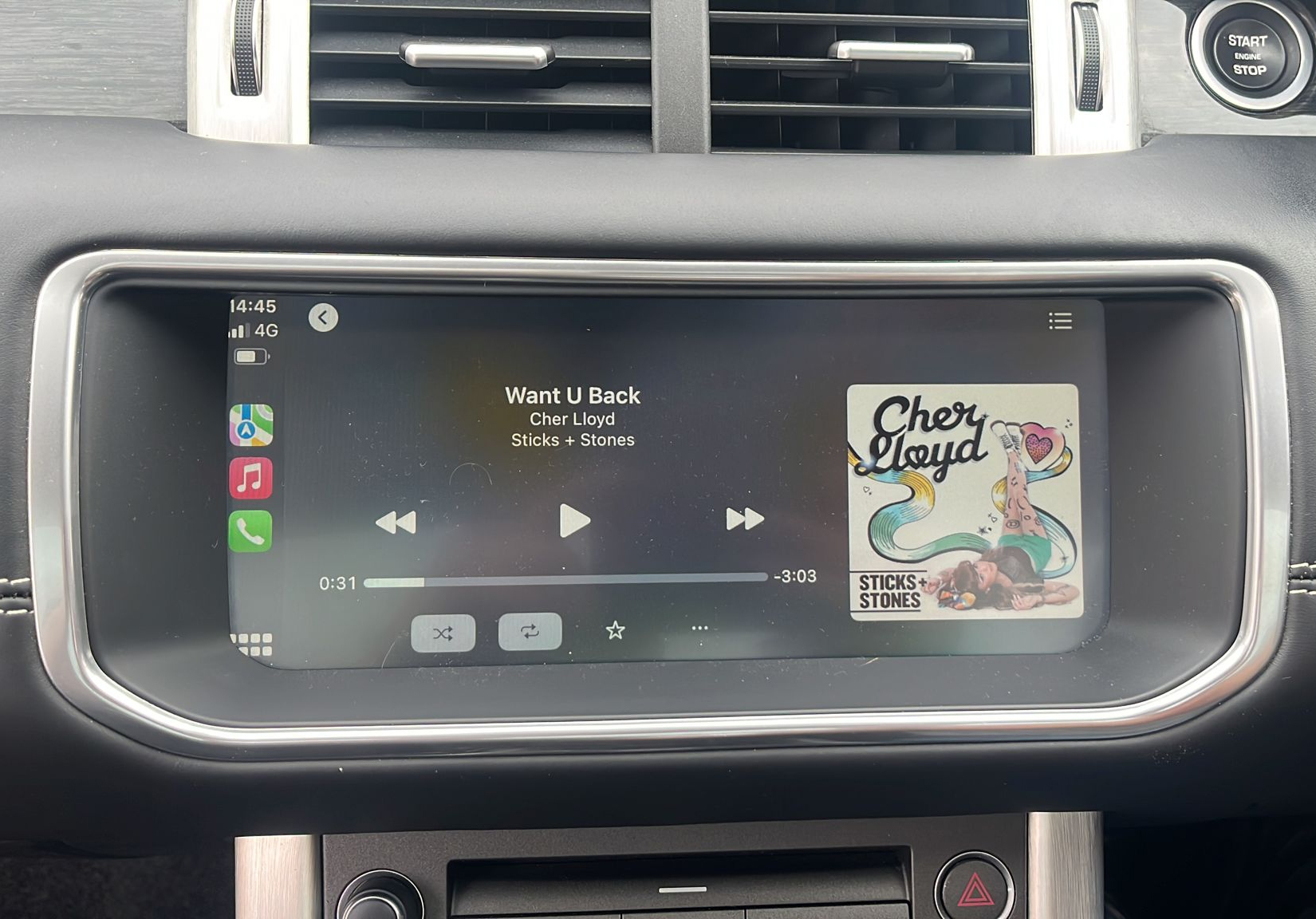 Boîtier CarPlay & Android Auto Sans Fil pour Range Rover Evoque (2015-2020) - Compatible Écran 10 pouces d\'Origine