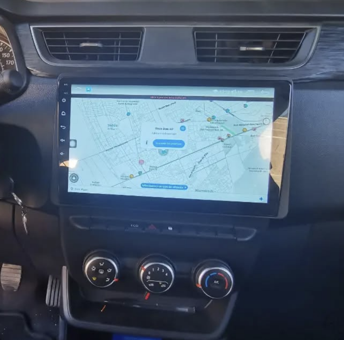 Autoradio Carplay GPS écran tactile QLED Android Auto Renault Express depuis 2021